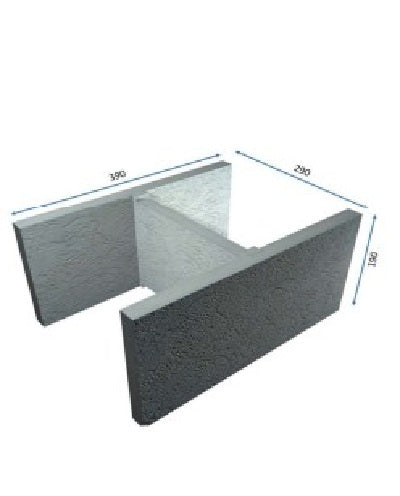 300 Series Concrete Besser Block (H Block)
